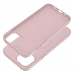 Apple iPhone 15 Pro Coque Roar Leather Mag Élégant  MagSAFE  Rose vif