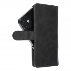 Samsung Galaxy S21 5G Etui universel, Portefeuilles COMMON book Élégant, Doublure douce à l'intérieur  Noir