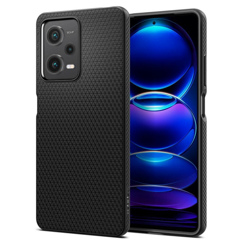 XIAOMI Redmi Note 12 Pro 5G Coque Spigen  Liquid Air Noir mat
