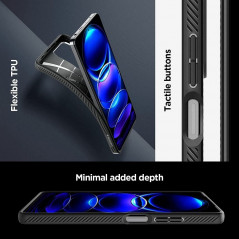 XIAOMI Redmi Note 12 Pro 5G Coque Spigen  Liquid Air Noir mat