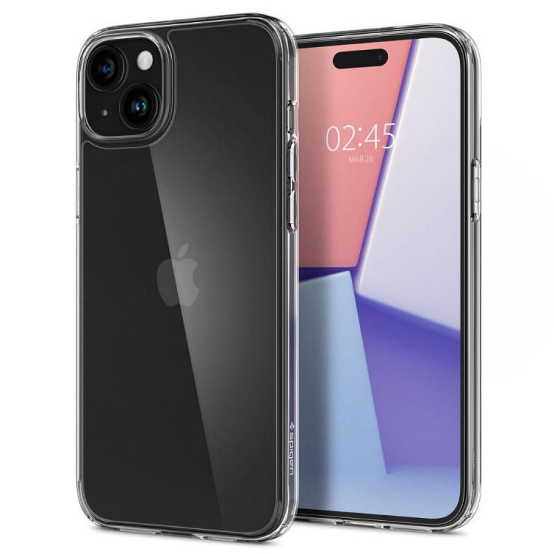 Apple iPhone 15 Coque Spigen Airskin Hybrid Transparent