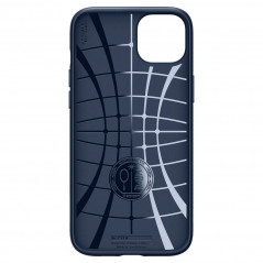 Apple iPhone 15 Coque Spigen  Liquid Air Bleu marine