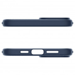 Apple iPhone 15 Coque Spigen  Liquid Air Bleu marine