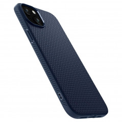 Apple iPhone 15 Coque Spigen  Liquid Air Bleu marine