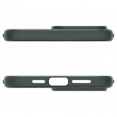 Apple iPhone 15 Pro Max Coque Spigen  Liquid Air Vert abysses