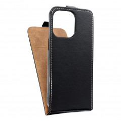 Apple iPhone 15 Pro Max Étuis verticaux Slim Flexi Fresh Noir