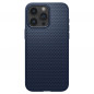 Apple iPhone 15 Pro Max Coque Spigen  Liquid Air Bleu marine