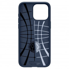 Apple iPhone 15 Pro Max Coque Spigen  Liquid Air Bleu marine