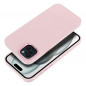 Apple iPhone 15 Plus Coque FRAME Élégant  Rose poudré