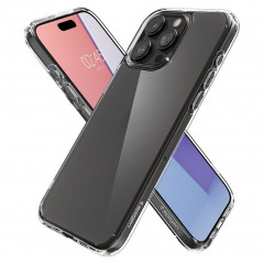 Apple iPhone 15 Pro Coque Spigen Ultra Hybrid Clair comme du cristal  Transparent