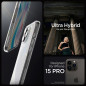Apple iPhone 15 Pro Coque Spigen Ultra Hybrid Clair comme du cristal  Transparent