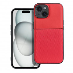 Apple iPhone 15 Coque Noble Rouge