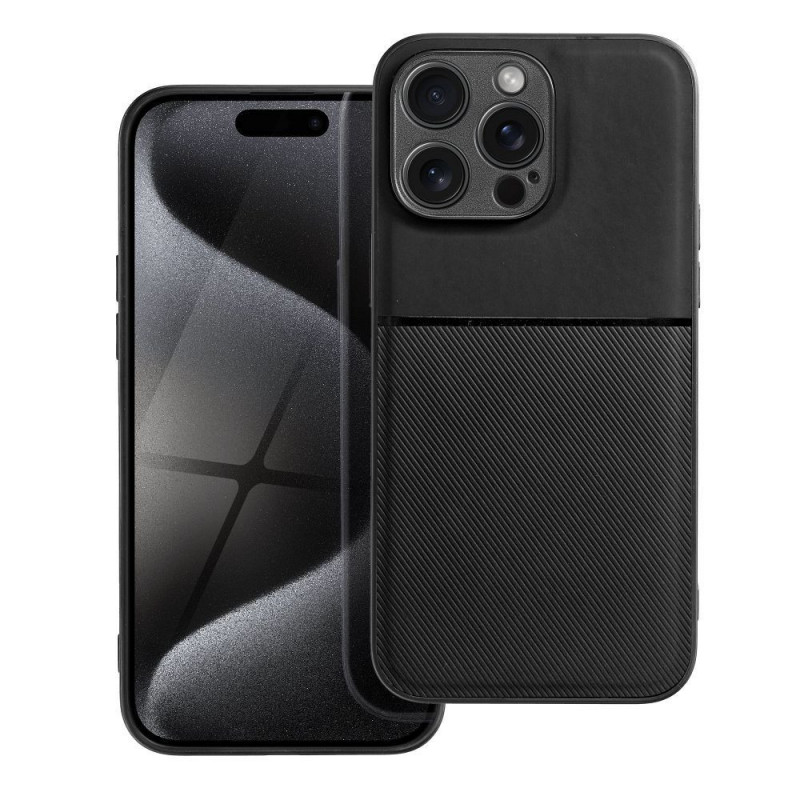 Apple iPhone 15 Pro Max Coque Noble Noir