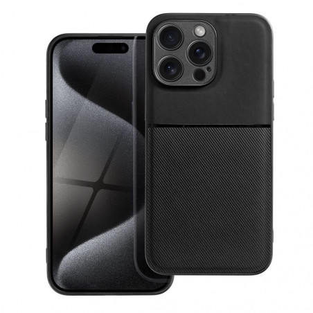 Apple iPhone 15 Pro Max Coque Noble Noir