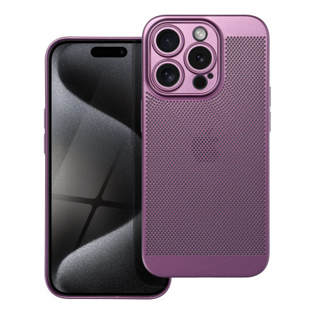 Apple iPhone 15 Pro Coque Breezy Violet (Purple)