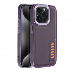Apple iPhone 15 Pro Coque MILANO Pourpre foncé
