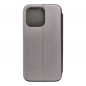 Apple iPhone 15 Pro Max Portefeuilles Book Elegance Élégant  Gris