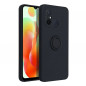 XIAOMI Redmi 12C Coque Silicone ring Noir