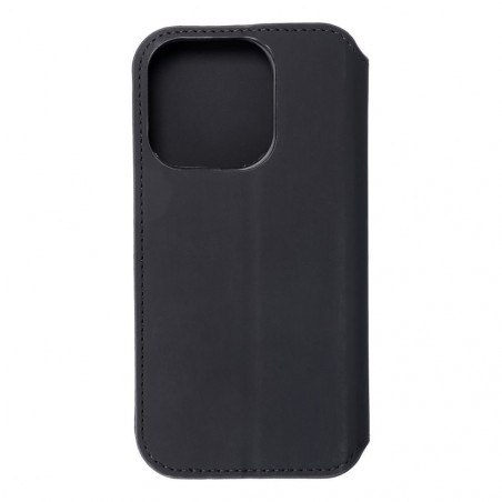 Apple iPhone 15 Pro Portefeuilles Dual Pocket book Noir