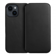 Apple iPhone 15 Pro Portefeuilles Dual Pocket book Noir
