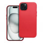 Apple iPhone 15 Plus Coque Leather Mag Cover Élégant  MagSAFE  Rouge