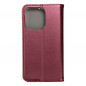 Apple iPhone 15 Pro Portefeuilles Smart Magneto book Bourgogne
