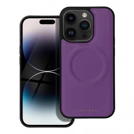 Apple iPhone 14 Pro Coque Roar Mag Morning Élégant  MagSAFE  Violet (Purple)