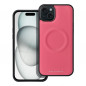 Apple iPhone 15 Plus Coque Roar Mag Morning Élégant  MagSAFE  Rose vif