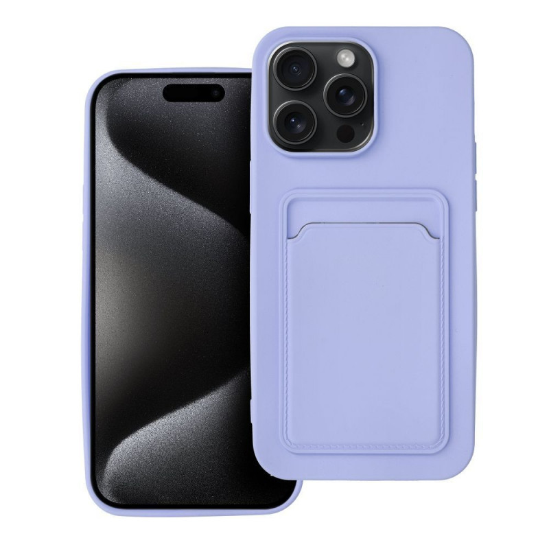 Apple iPhone 15 Pro Max Coque Card Violet (Violet)