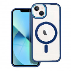 Apple iPhone 13 Coque Color Edge Mag MagSAFE  Bleu marine