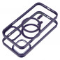 Apple iPhone 12 Pro Max Coque Color Edge Mag MagSAFE  Violet profond