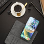 Apple iPhone 12 Etui universel, Portefeuilles COMMON book Élégant, Doublure douce à l'intérieur  Noir
