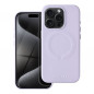 Apple iPhone 15 Pro Coque Roar Leather Mag Élégant  MagSAFE  Violet (Purple)