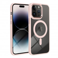 Apple iPhone 13 Coque Color Edge Mag MagSAFE  Rose