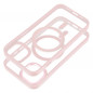 Apple iPhone 13 Coque Color Edge Mag MagSAFE  Rose