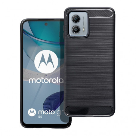 Motorola Moto G53 5G Coque Carbon Élégant  Noir