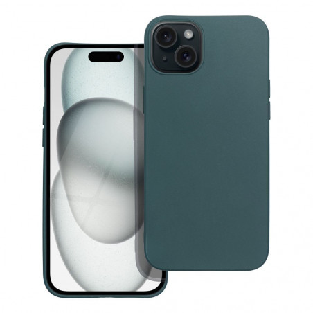 Apple iPhone 15 Coque MATT Vert foncé
