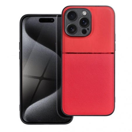 Apple iPhone 15 Pro Max Coque Noble Rouge