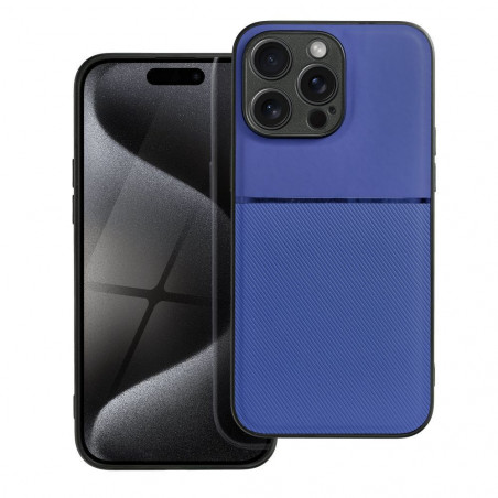 Apple iPhone 15 Pro Max Coque Noble Bleu