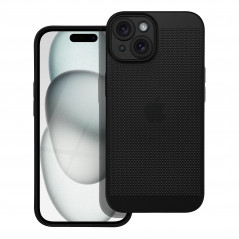 Apple iPhone 15 Coque Breezy Noir