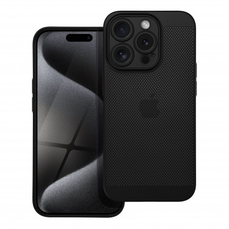 Apple iPhone 15 Pro Coque Breezy Noir
