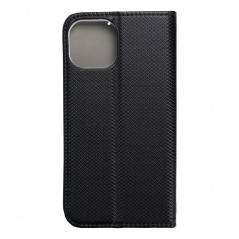 Apple iPhone 15 Portefeuilles Smart Case Book Noir