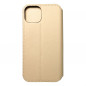 Apple iPhone 15 Plus Portefeuilles Dual Pocket book Or