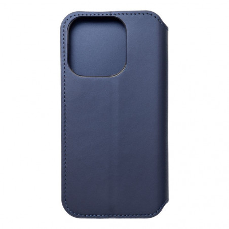 Apple iPhone 15 Pro Portefeuilles Dual Pocket book Marine