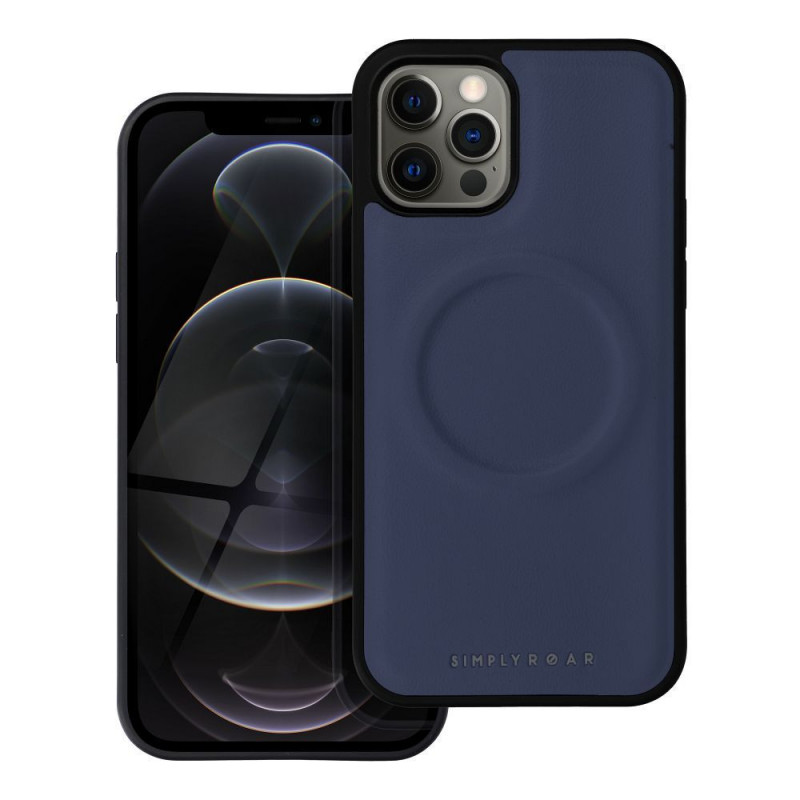 Apple iPhone 12 Pro Coque Roar Mag Morning Élégant  MagSAFE  Marine