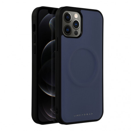 Apple iPhone 12 Pro Coque Roar Mag Morning Élégant  MagSAFE  Marine