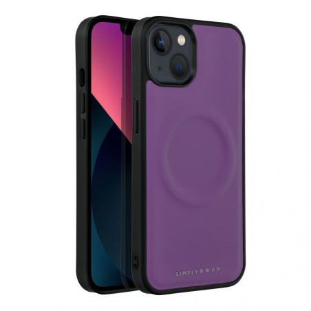 Apple iPhone 13 Coque Roar Mag Morning Élégant  MagSAFE  Violet (Purple)