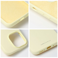 Apple iPhone 14 Pro Coque Roar Cloud-Skin Jaune clair