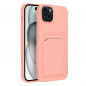 Apple iPhone 15 Plus Coque Card Rose