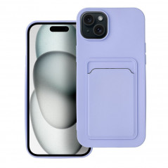 Apple iPhone 15 Plus Coque Card Violet (Violet)